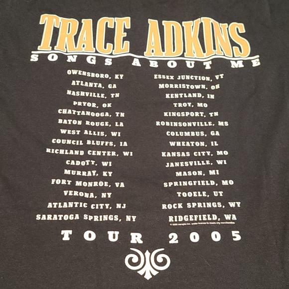 Trace Adkins concert tshirt - Picture 3 of 3